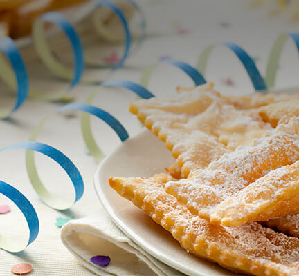 receitas para o carnaval