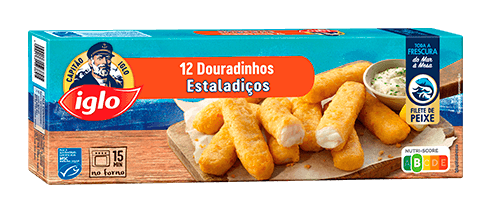 Douradinhos Estaladiços 12 unidades