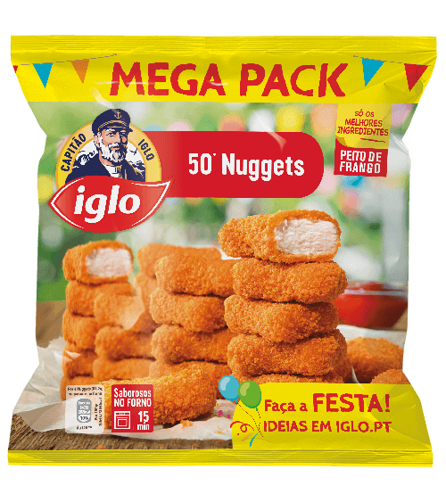 Nuggets Frango Original 50 unidades