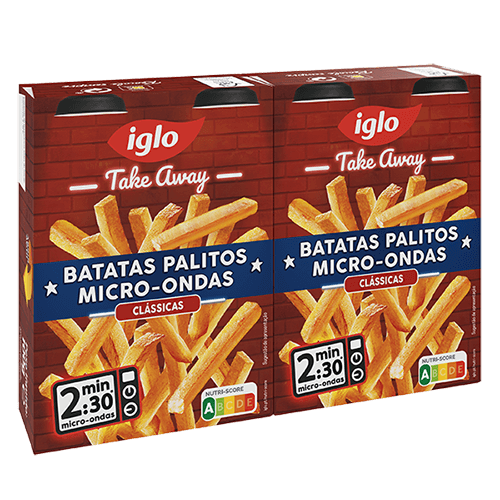 Batatas Palitos Micro-ondas