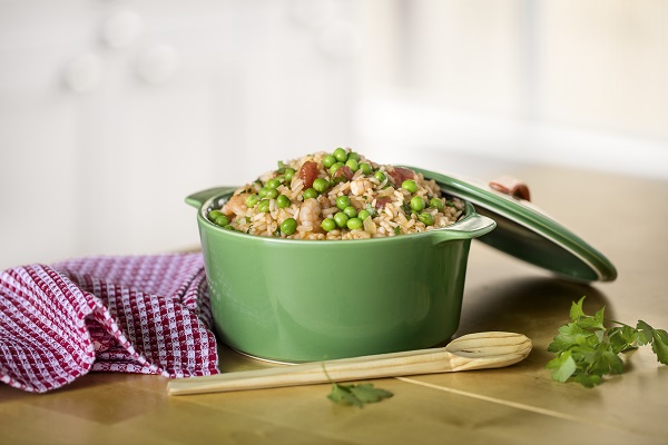 Arroz de Ervilhas Malandrinho com Camarão