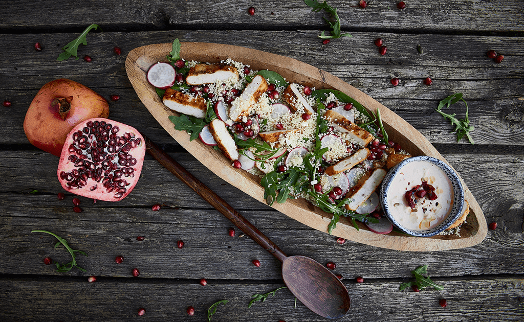 Salada de Frango com Couscous