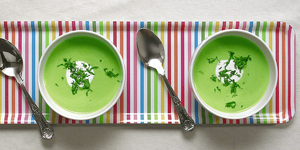 Sopa Fria de Ervilhas