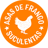 Asas de frango suculentas